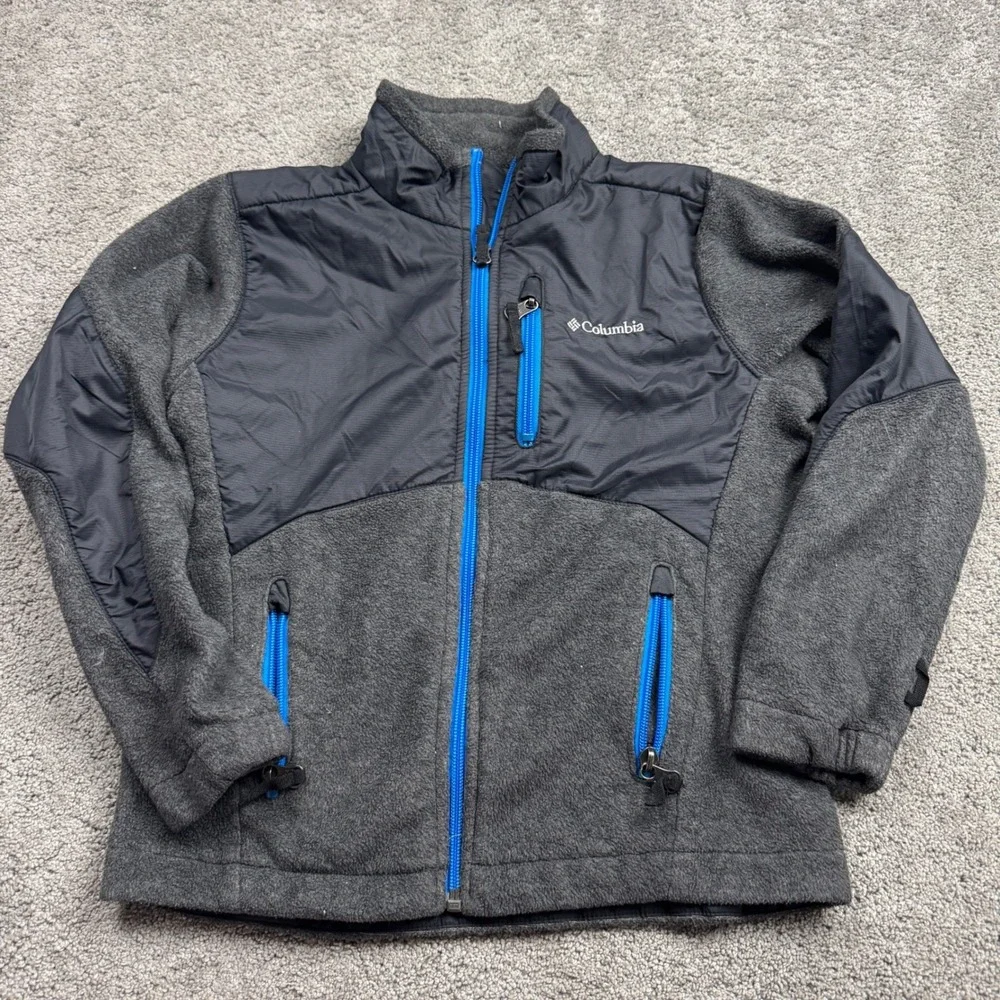 Columbia Youth Boys Small 8 Fleece Full Zip Jacket